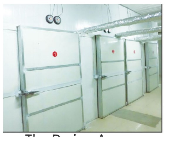 The drying area - Vital Prime pet treats factory Qingdao