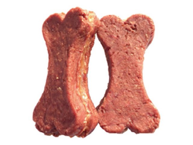 Bone Shaped Beef & Chicken VPB-02 - Beef & Lamb dog treats OEM from China