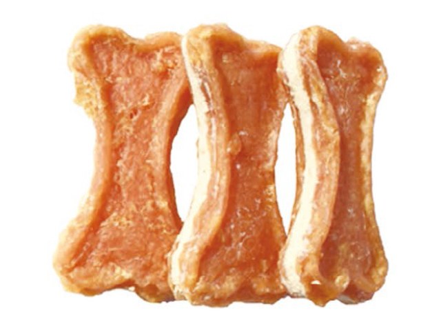 Bone Shaped Chicken & Fish VPC-27 - Chicken Jerky dog treats OEM from China