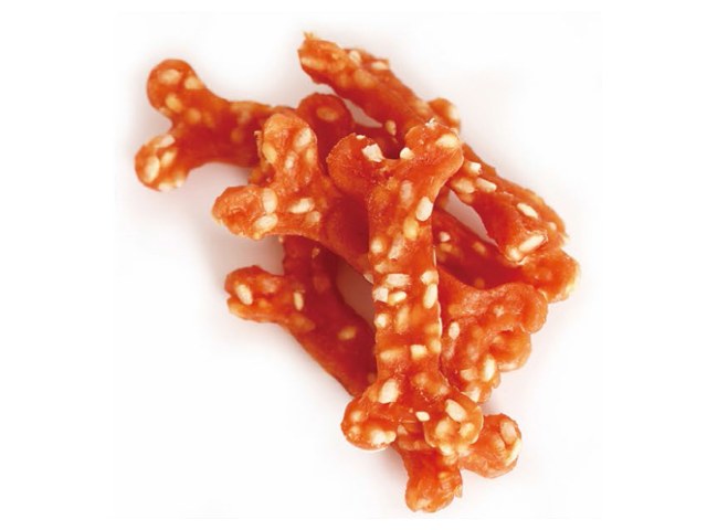 Bone Shape Chicken with Rice VPC-29 - Chicken Jerky dog treats OEM from China
