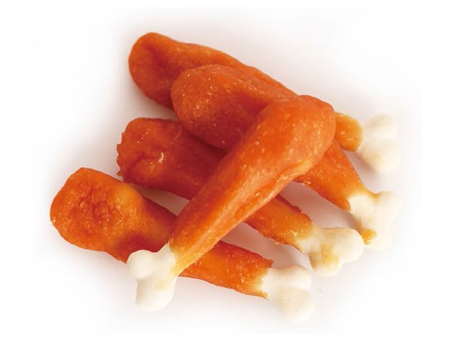 Calcium Bone Wrapped by Chicken VPC-36 - Chicken Jerky dog treats OEM from China