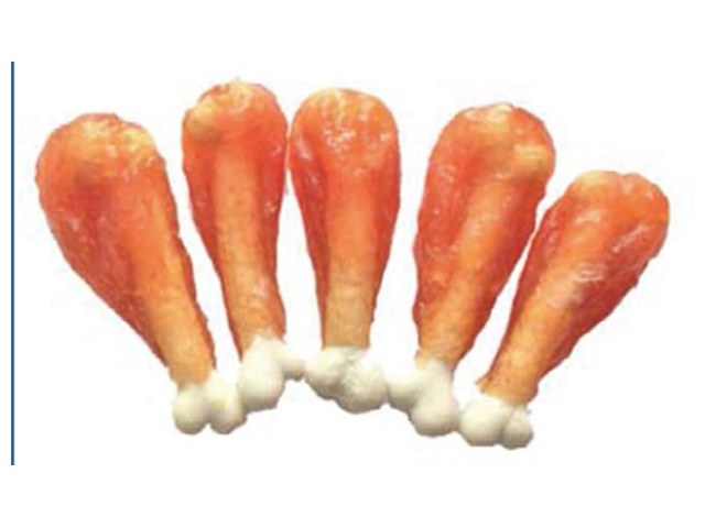 Soft Calcium Bone Wrapped by Chicken VPC-37 - Chicken Jerky dog treats OEM from China