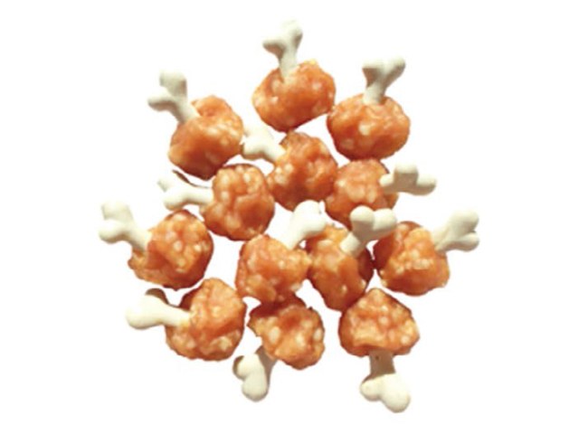 Calcium Bone with Chicken and Rice VPC-40 - Chicken Jerky dog treats OEM from China