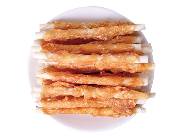 Milk Stick Twisted by Chicken VPC-43 - Chicken Jerky dog treats OEM from China