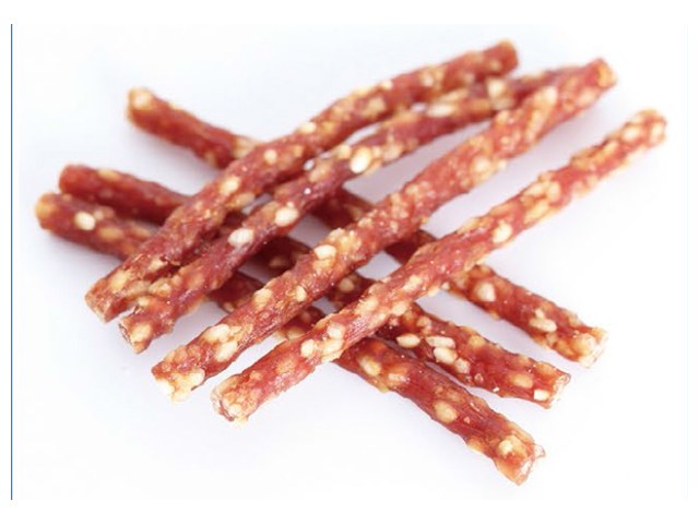 Duck and Rice Stick VPD-15 - Duck Jerky dog treats OEM from China