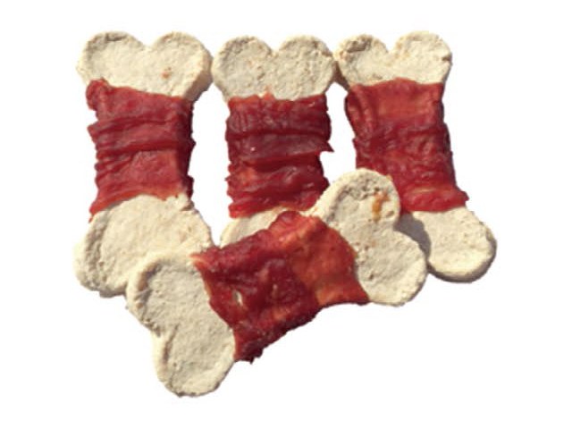Bone Shaped Cod Twisted by Duck VPF-02 - Fish Jerky dog treats OEM from China