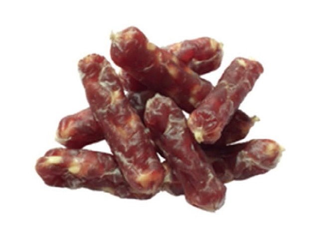 Soft Duck and Cheese Sausage VPS-15 - Sausage dog treats OEM from China