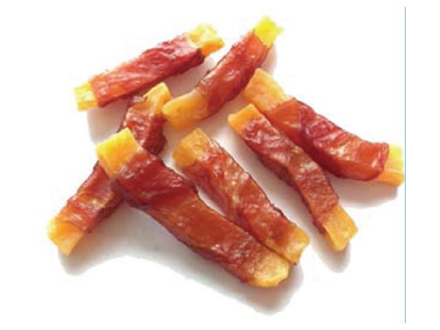 Sweet Potato Twisted by Soft Duck VPV-12 - Fruit & Vegetable dog treats OEM from China