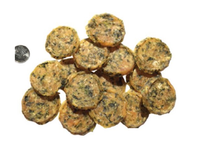 Chicken and Spinach Ring VPV-21 - Fruit & Vegetable dog treats OEM from China