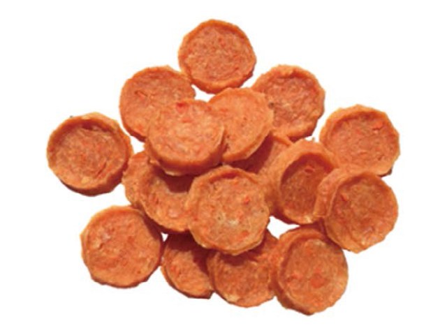 Chicken and Carrot Ring VPV-24 - Fruit & Vegetable dog treats OEM from China